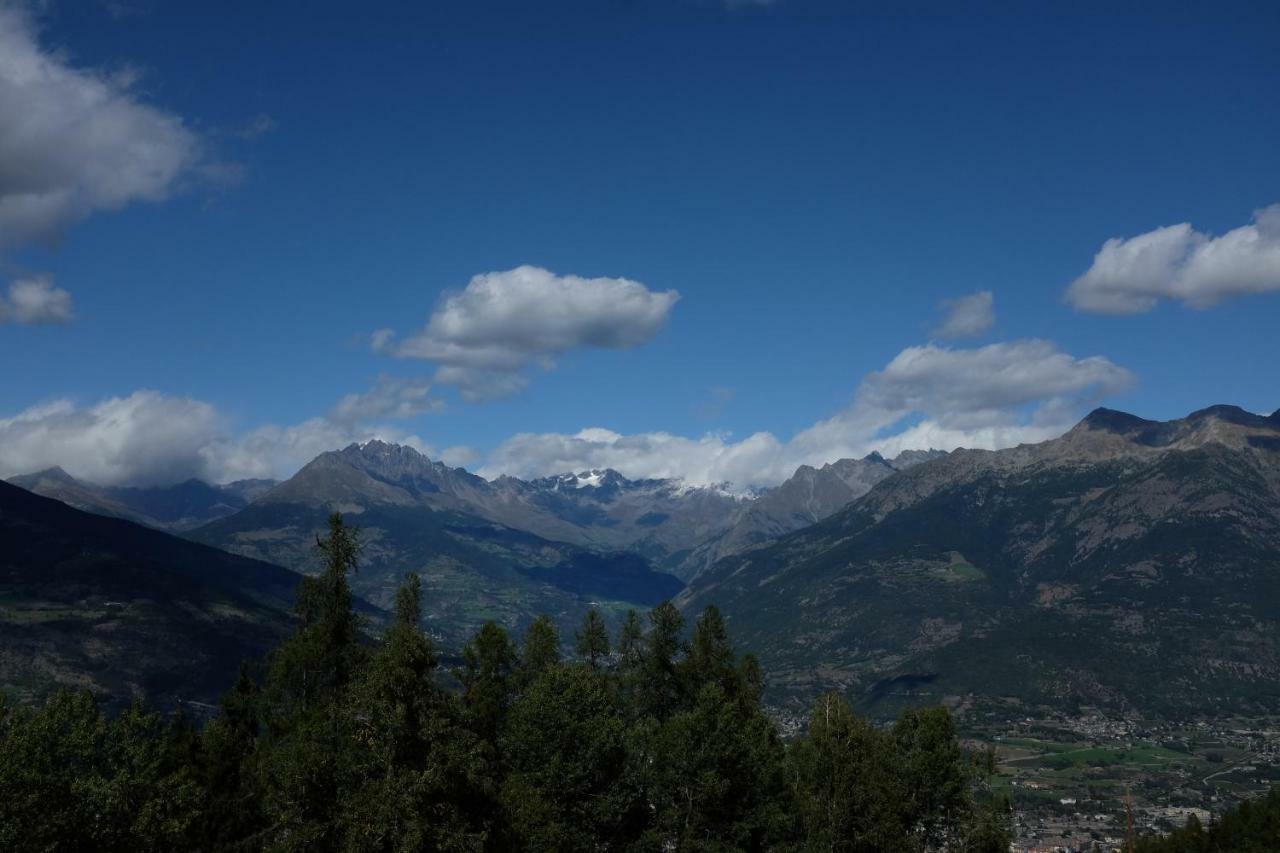 Appartamenti Peroulaz Charvensod Buitenkant foto